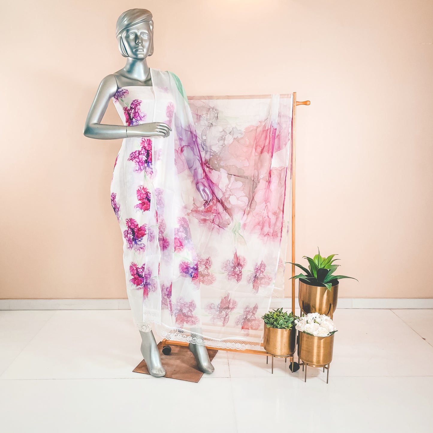Mystical Hues Suit Fabric