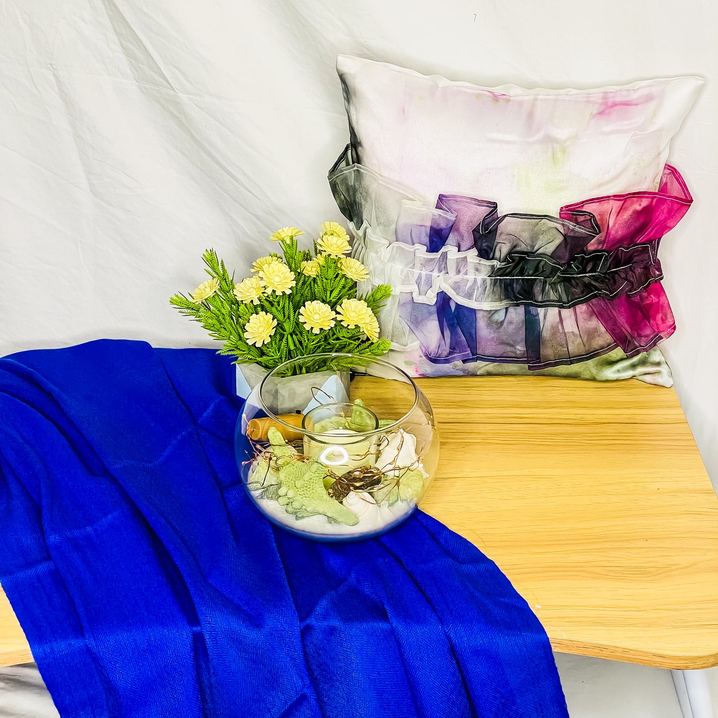 Twisted Print Cushion Cover