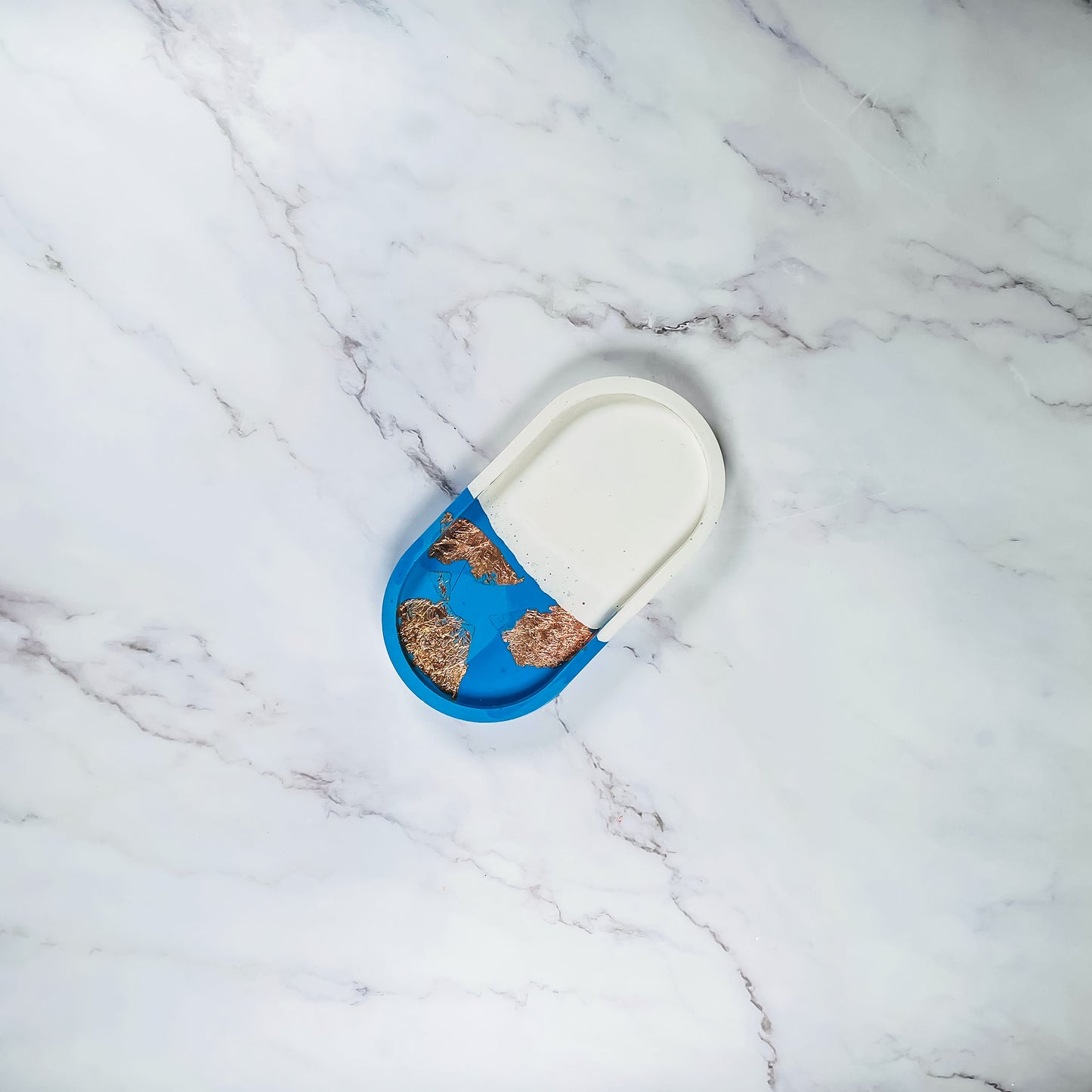 Half and Half Oval Tray