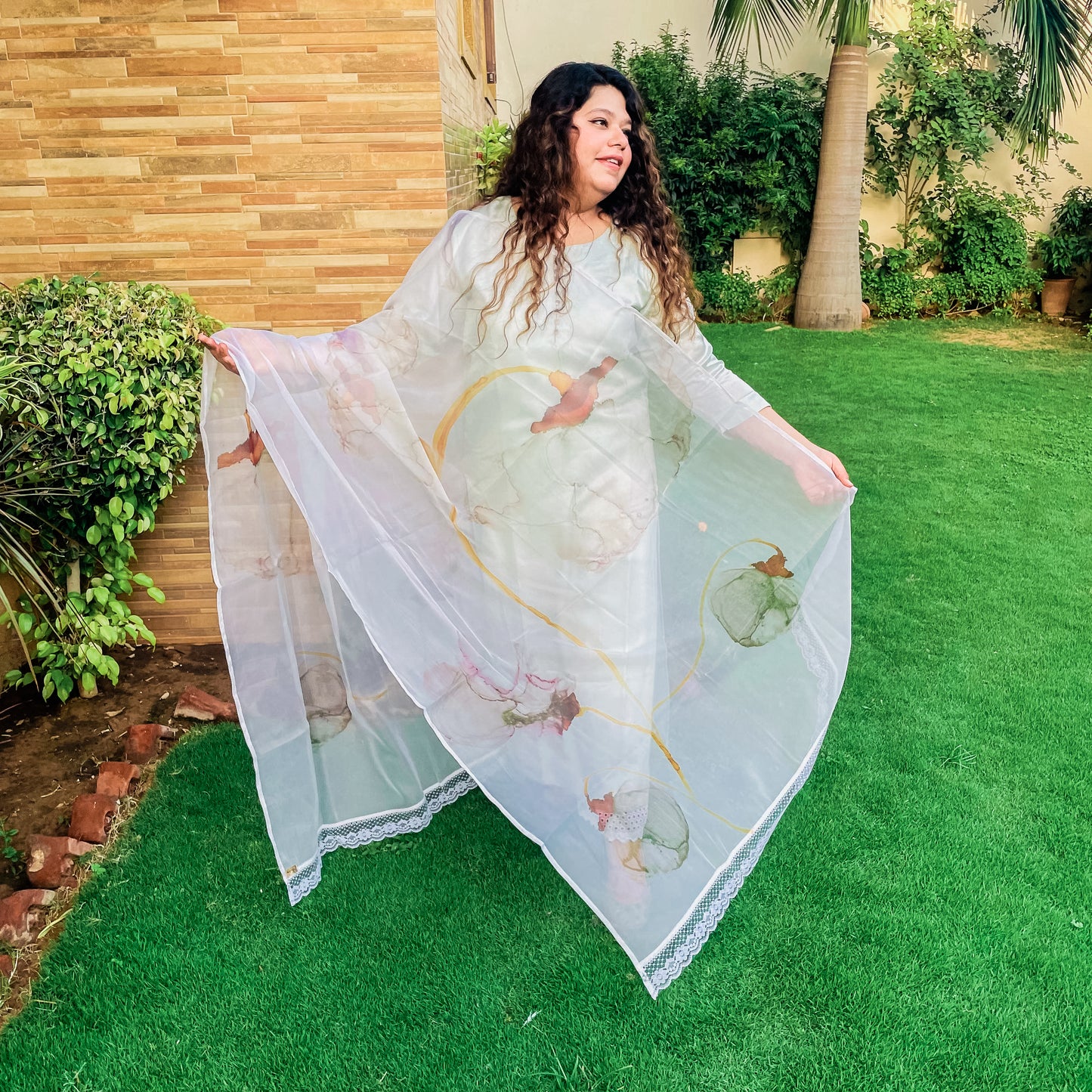 Timeless Beauty Organza Dupatta