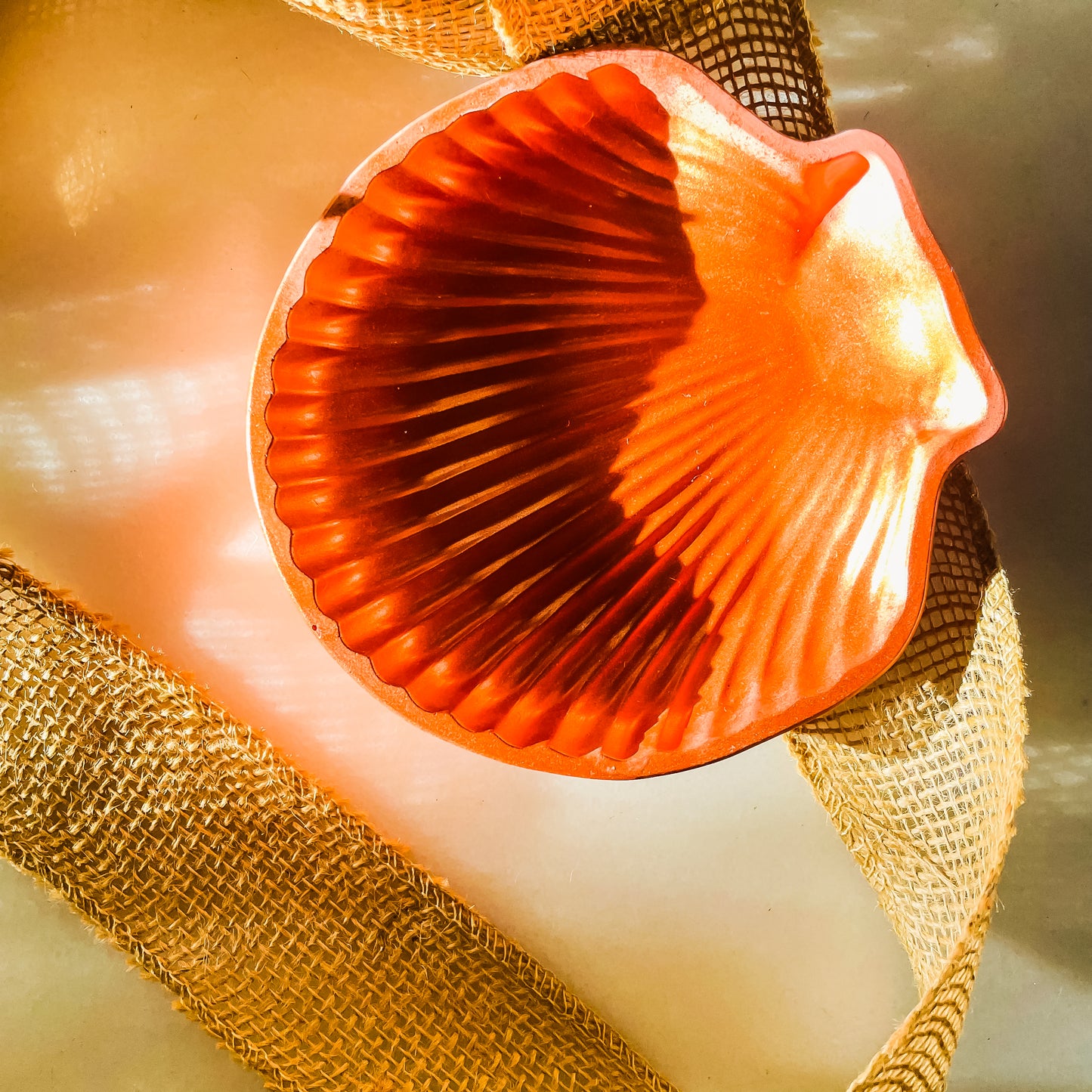 Rose Gold Calm Shell Tray