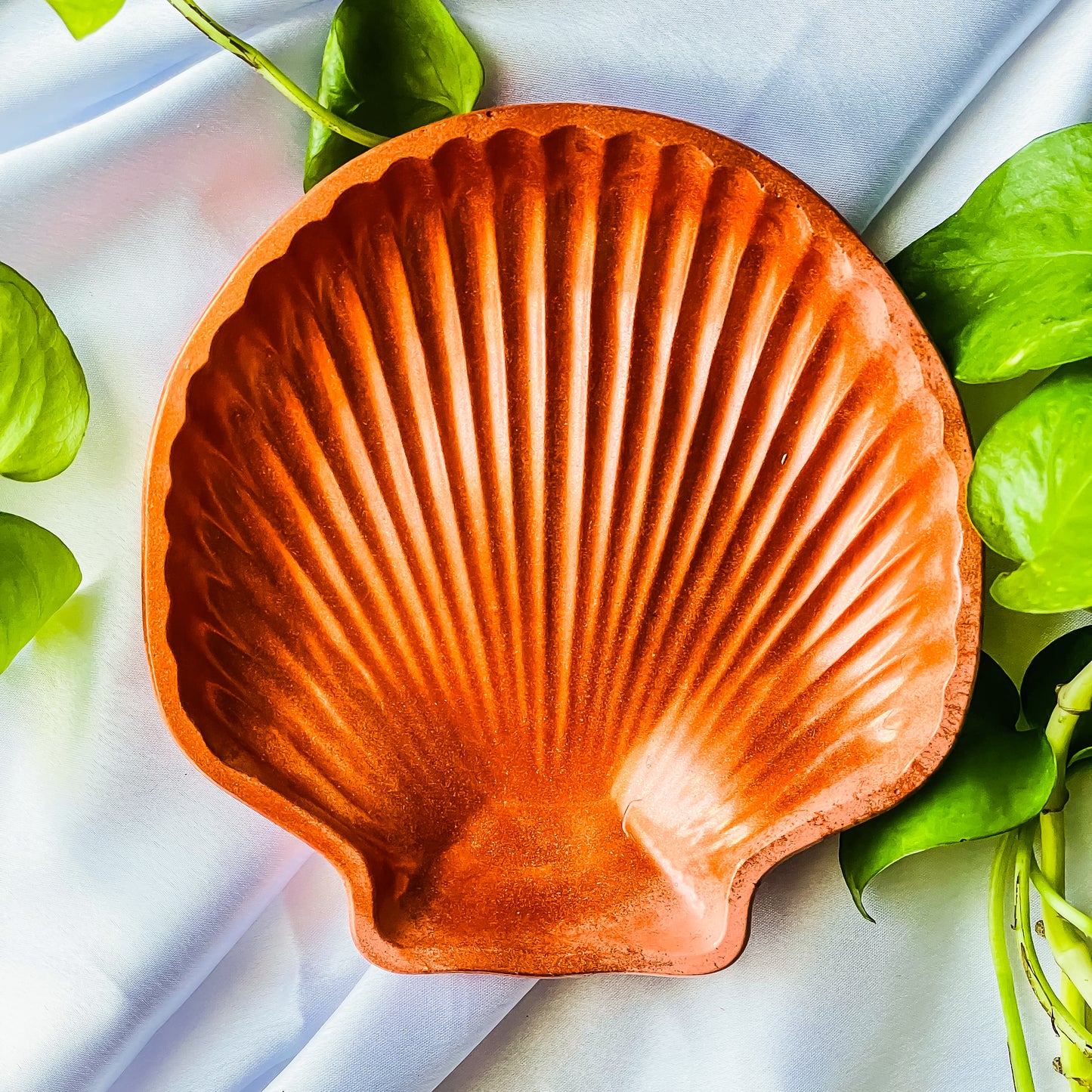 Rose Gold Calm Shell Tray