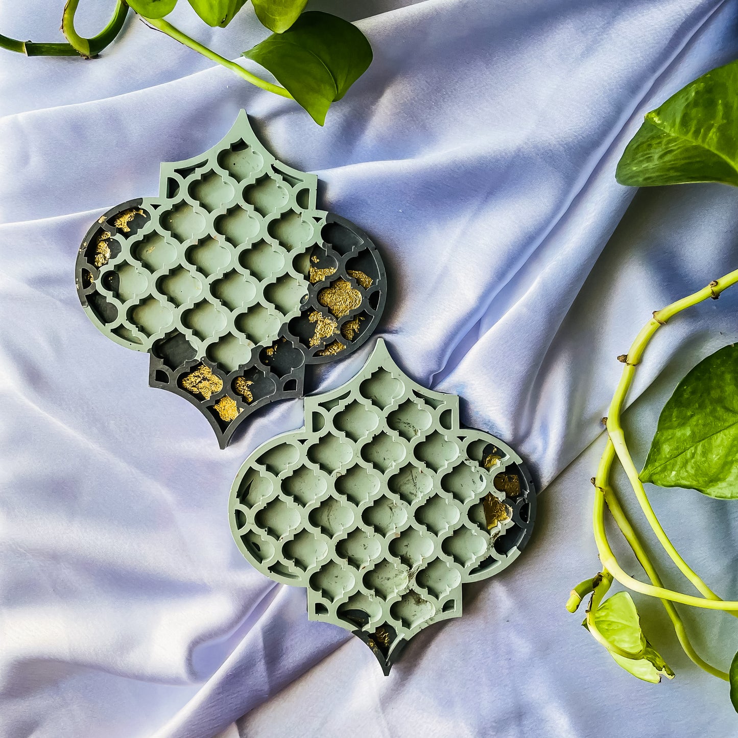 Moroccan Style Coasters Set of 2