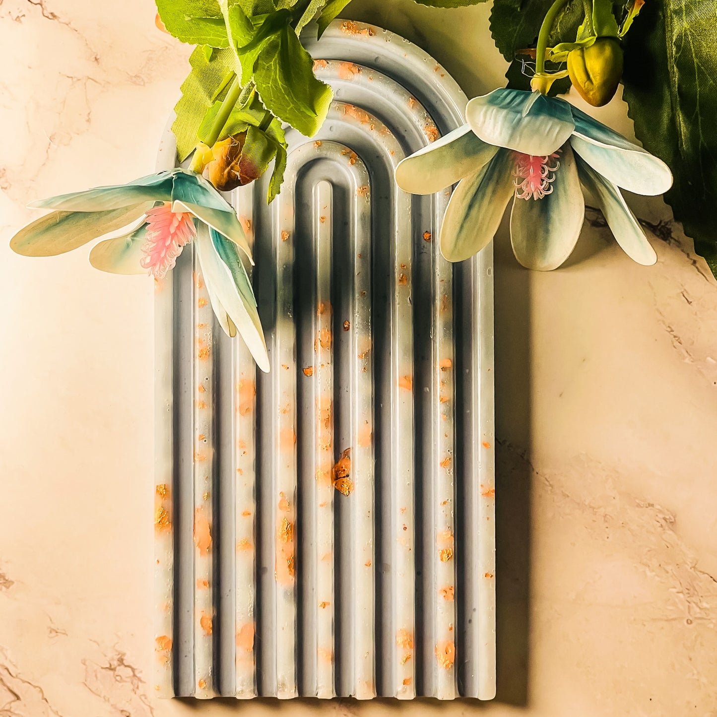 Powder Blue Arch Tray