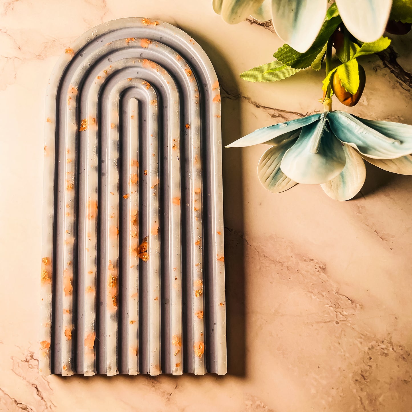Powder Blue Arch Tray