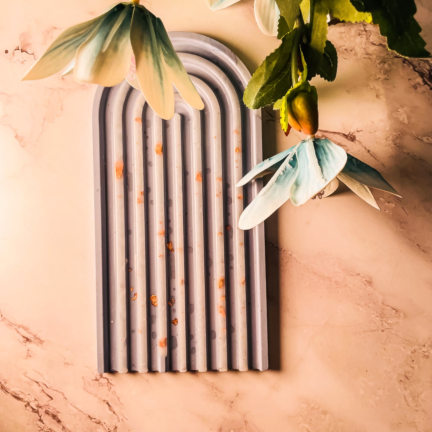 Powder Blue Arch Tray