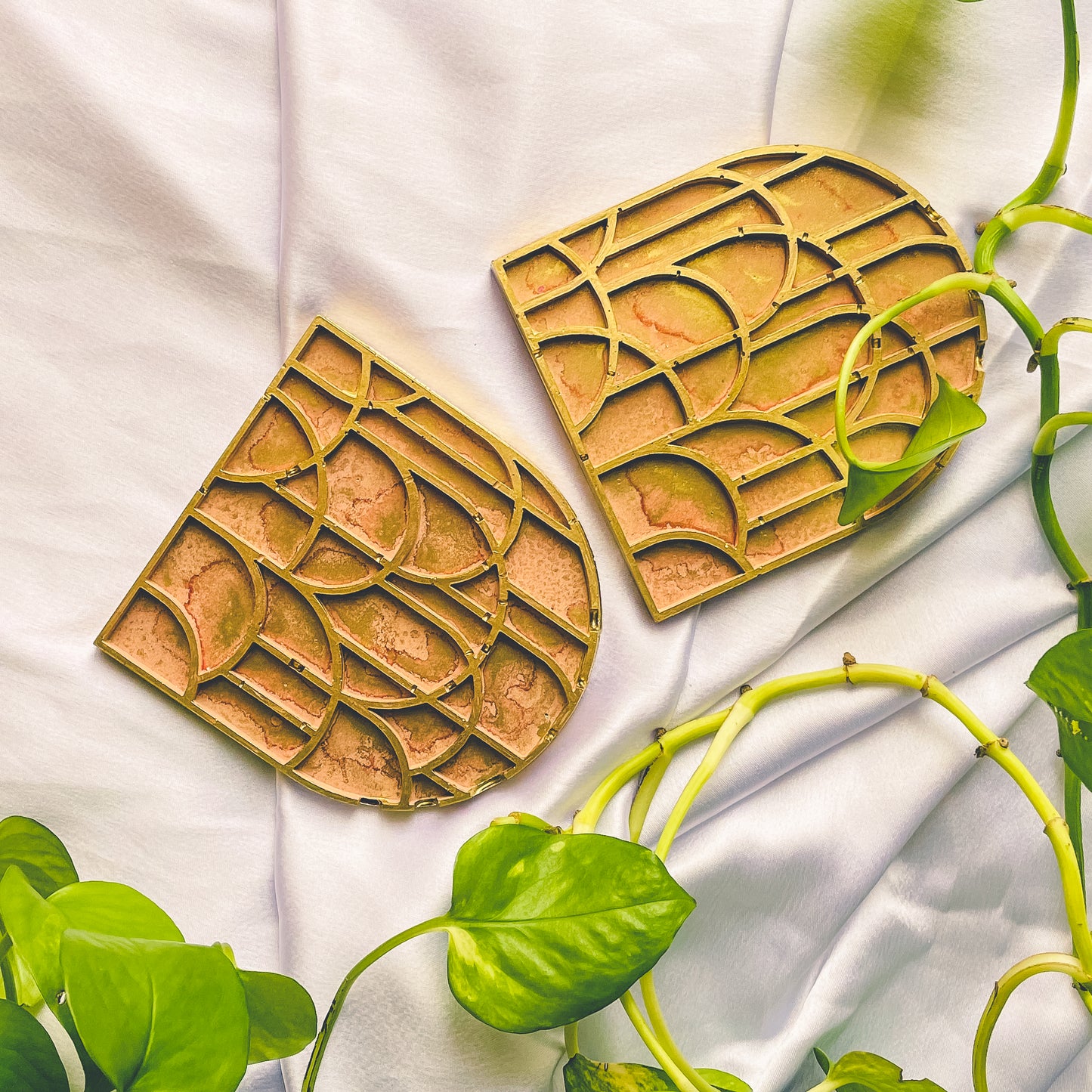 Deco Arch Coasters Set of 2